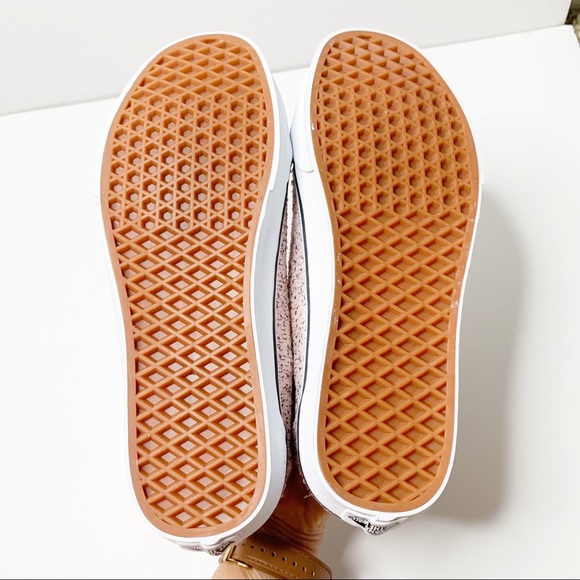 NEW Vans Old Skool Boucle Pink Speckled White Shoe - Picture 11 of 12